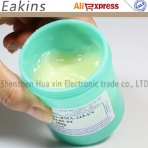 용접 솔더페이스트 100g rma 223 uv bga pcb 플럭스 무세척 smd 납땜 플럭스 그리스 플럭스 rma 223, 없음