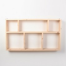 기타 바보사랑[디자인엔씨]레드파인 6칸 다용도선반 wf57 (프리미엄)