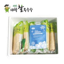 괴산대학 찰옥수수 냉동/생물2가지, 냉동 괴산대학찰옥수수15개/선물용최상품