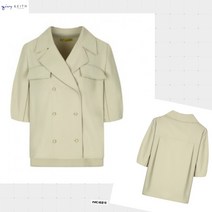 [기비키이스]보니페이 22여름 더블버튼 셋업 블라우스형 자켓