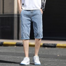 남성 청바지 여름 트렌드 빅 사이즈 캐주얼 7부 팬츠 뉴타임즈 C11 O300R533