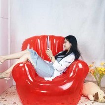 공기 의자 충전 셀럽 화장대 소형 타입 시트 빈백 야외 에어쇼파, T01-다크블랙 쇼파전기펌프 쿠션수선가방