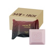 헤라 지일비누 아모레퍼시픽 카운셀러 퍼퓸드 솝 향기 향수비누 70g 최대 1박스 54개, 18개