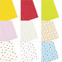 청양토이 펠트지 무늬펠트 낱장 비접착 28색상 30x45cm, 668-꽃(하양)