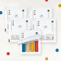 잼클 100g*5개 국내산 쌀로만든 클레이 바른 점토 잼클플러스 촉감놀이 발달교육 소근육발달 미술놀이 집콕, 잼클 100g* 5개
