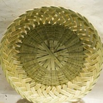 없음 대나무 꽃채반 담양 죽세공품 싸리채반 국내제작, 500mm