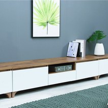 zips 집들 1200 | 1500 1800 원하는 사이즈 TV거실장, 메브 6자(1800)반서랍is 멀바우+화이트