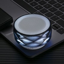블루투스스피커 레인보우 등 무선 카바레 음향 PC 핸드폰 야외 휴대 숏 2536230596, 표준세트, 표시 a standard 블랙 시크