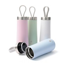 마나 그레이스 보온보냉병, 화이트, 295ml