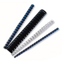 카피어랜드 제본 플라스틱링 1BOX 100개입, 10mm, 네이비