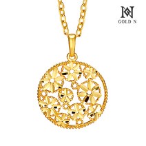 골드앤 순금 24K 플라워가든 목걸이 소 2.4g
