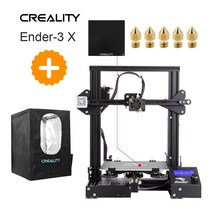 CREALITY 3D ENDER-3/ENDER-3X 프린터 풀 메탈 이력서 인쇄 크기 220*220*250MM, 프랑스|3X Add Enclosure