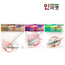 씨타임 초원투 자작채비 원투 봉돌 묶음추 천평 채비