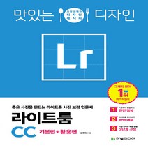 맛있는 디자인 라이트룸 CC - 좋은 사진을 만드는 라이트룸 사진 보정 입문서