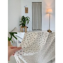 노멀디자인 스윗베리 꽃무늬 공간분리 가림천 베란다 방문 현관 침대 창문 가림막 가리개 커튼