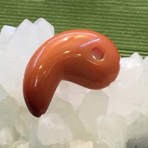 천연석 아게이트 마노 곡옥 힐링스톤 원석곡옥 H5cm