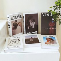 영문 도서 장식 소품 모조 책 카페 인테리어 소품, ins-16 6개 세트