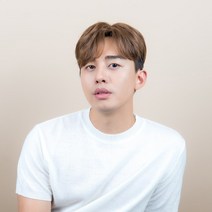 블링하이 투블럭위그 러프 가르마펌 남자가발 군인 초기탈모 추천, 내츄럴블랙, 오른쪽에서 왼쪽