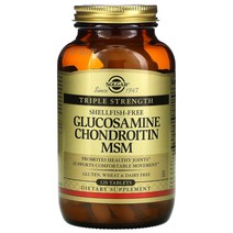 솔가 Solgar 글루사민 콘드로이친 MSM 트리플 스트랭스 120 태블릿