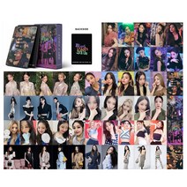 55 개/대 아이돌 leserafim Photocards Lomo ANTIFRAGILE 카드 ITZY IVE 레드 벨벳 Stayc 앨범 Photocard, [05] ITZY03