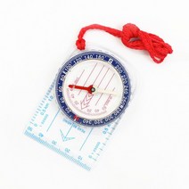 나침반 길잡이 7.7cmx5.1cm 스트랩 지도나침반, 상세페이지 참조