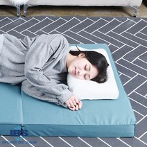 국산 납품 두꺼운 10cm 군용 매트 3단 접이식 기숙사 원룸 토퍼 바닥용 매트리스