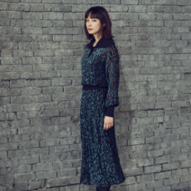 지스튜디오 지스튜디오 22FW 벨벳 플로럴 원피스