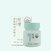 인생프로바이오틱스 1개월분 300mg, 30정, 1개