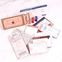 갓샵 핵 인싸 떡메모지 10종 떡메 인싸템 기획전, 상세설명 참조, 09. 데일리 영수증
