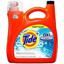 직구 세탁세제 Tide Ultra Concentrate OXI Advanced Power 화이트 및 컬러 액체 세탁 세제를위한 추가 얼룩 제거제-150 oz 81 Loads, 1set, 1set