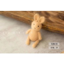 신생아 본아트 토끼 인형 소품 백일 돌 사진 성장 촬영 스냅 셀프 스튜디오 토끼띠 2023, G