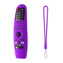 만능리모컨 스마트 TV용 실리콘 케이스 매직 AN-MR19BA MR18BA 원격 제어 보호 커버 AN-MR600 MR650A MR20GA AKB75855501, [03] purple