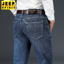 지프 스피릿 남자 청바지 스판 빅사이즈 일자 청바지 남자 느슨한 긴바지 남성 비즈니스 레저 청바지 남성 청바지 데님 바지 팬츠 브랜드청바지 J038