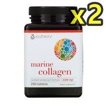 유씨어리 해양 콜라겐 2500mg 290정 2개