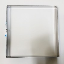 낮은 사각틀 스테인레스 가나슈틀 파베 초콜릿 틀, 가나슈틀180(25mm)