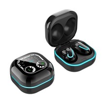 삼성 갤럭시 S21/S20/울트라 5G용 블루투스 이어버드 TWS 인이어 헤드폰 스테레오, Black S6E, Samsung Galaxy S21/S21+/S21 Ul