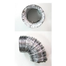 난로연통 연도 굴뚝 후드용품 연탄연기배출 자바라, 1개