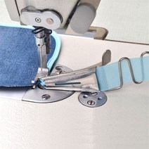 가정용미싱 미니재봉틀 공업용 자수 오버록 폴더 커브 가장자리의 바인딩 바이어스 바인더 Lockstitch 기계 발 봉합 피트 헤밍 당겨 튜브, 8mm