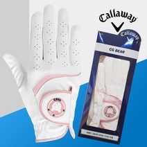 캘러웨이 캘러웨이골프 CG 베어 장갑(합피/여성양손), (화이트핑크)18호