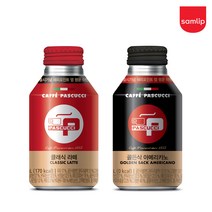 [상온] 파스쿠찌 캔커피 275ml 6입(아메리카노/라떼), 골든삭 아메리카노 6입