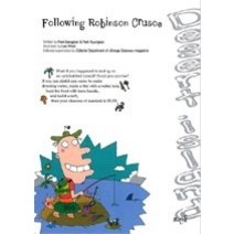 [개똥이네][중고-상] Following Robinson Crusoe (로빈슨 크루소 따라