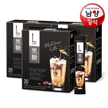 루카스나인 흑당라떼 분말, 18g, 60개