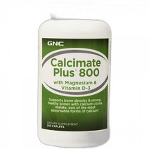 GNC 칼케이트 플러스 800 마그네슘 비타민 D-3 717632 1, 240 Caplets