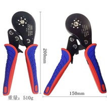 신형 터미널 압착기 단자 유압 전선 다용도 펜홀, 레드네이비