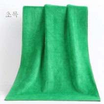 ZZJJC 수건 이발소에서는 수건을 강하게 흡수하여 마른 머릿수건 행주로 차를 닦다, 75*35cm, 다크그린