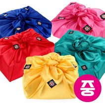 실크 자수 보자기 선물용 예단 공단 실크 포장 명절 보자기 87x87cm 중, 07 청록색