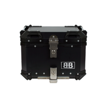 벤시 오토바이 알루미늄 탑박스, 45L, 무광블랙