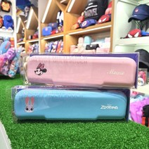 윙하우스 (MK0290) 미니마우스 슬림 실리콘 필통 주토피아 주디 파우치 아동 초등학생 저소음, 색상:미니마우스|사이즈:free