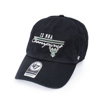 47브랜드 NBA 밀워키벅스 멀티타임 챔피온 클린업 볼캡