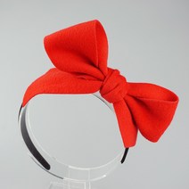 백설공주 모직 긴꼬리 리본 머리띠 10 color 유아머리띠 공주머리띠